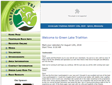 Tablet Screenshot of greenlaketri.com
